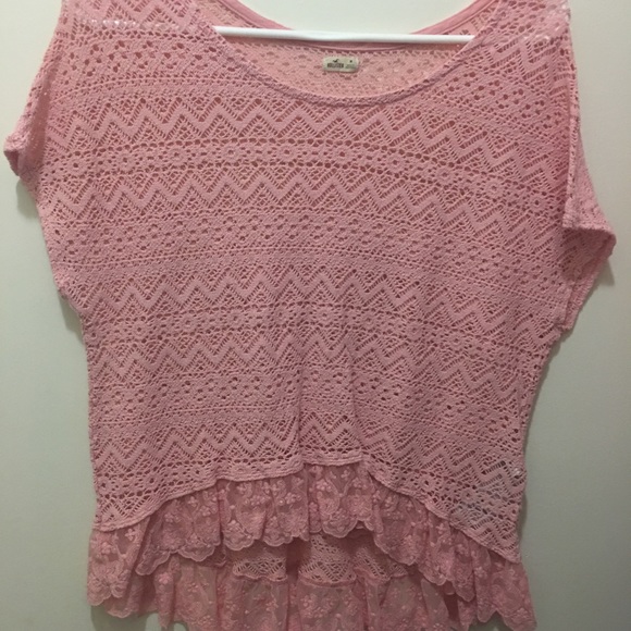 Coral pink top - Picture 1 of 2